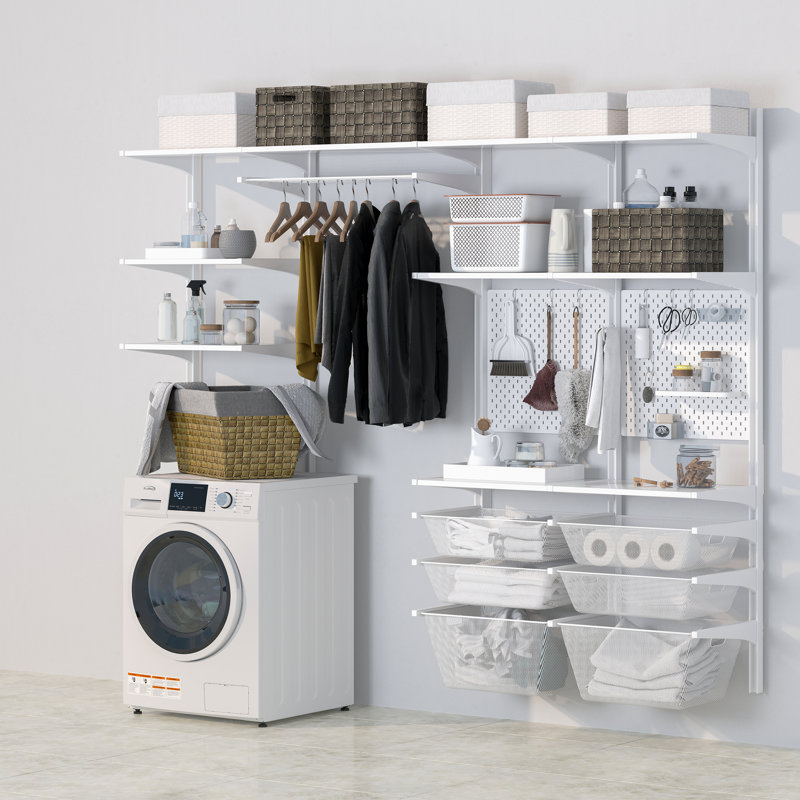 KoolMore AllInOne Combo Unit with 2.7 Cubic Feet Front Load Washer